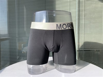 Boxer en coton biologique avec ceinture avec logo personnalisé en jacquard