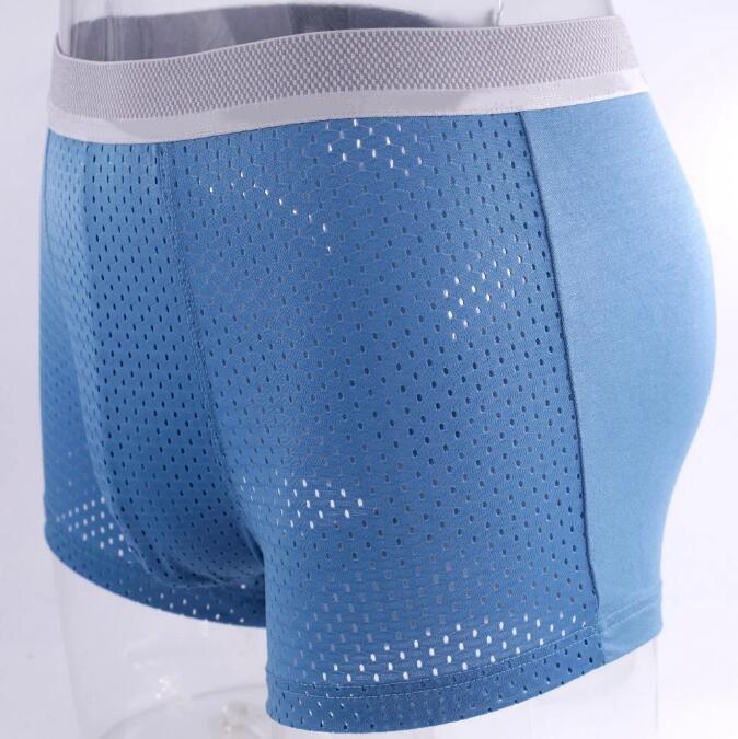 Customized Polyester Mesh Men's Underwear For Summer