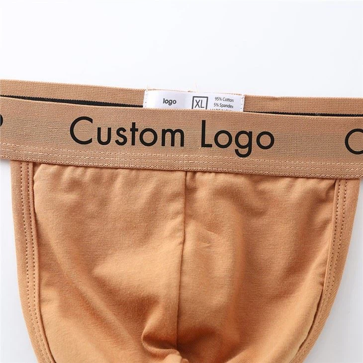 Men's boxer shorts sexy strings brown color jockstraps sexy thongs
